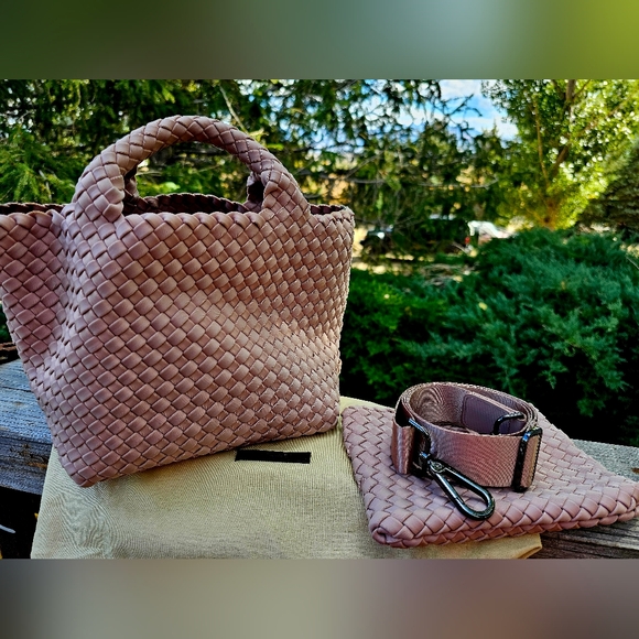 Naghedi Ecru St Barths Petite Tote - Picture 1 of 8